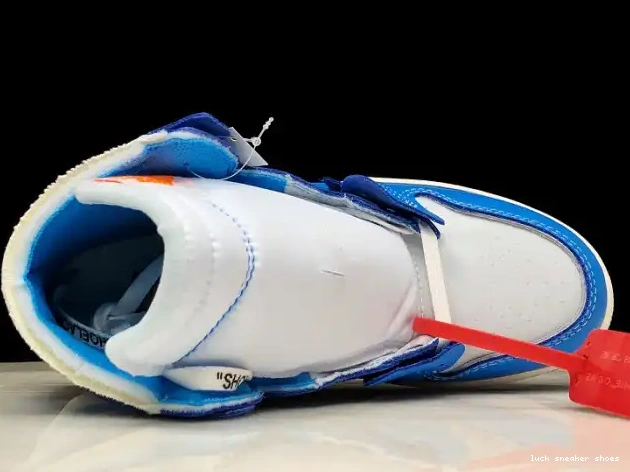 Rep LUCY 1 Air Off-White UNC AQ0818-148 Blue Powder Jordan 0526